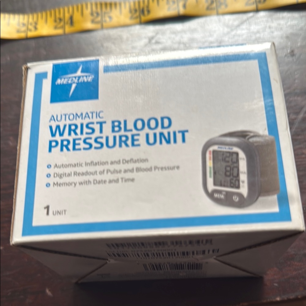 Automatic Wrist Blood Pressure Unit - Black